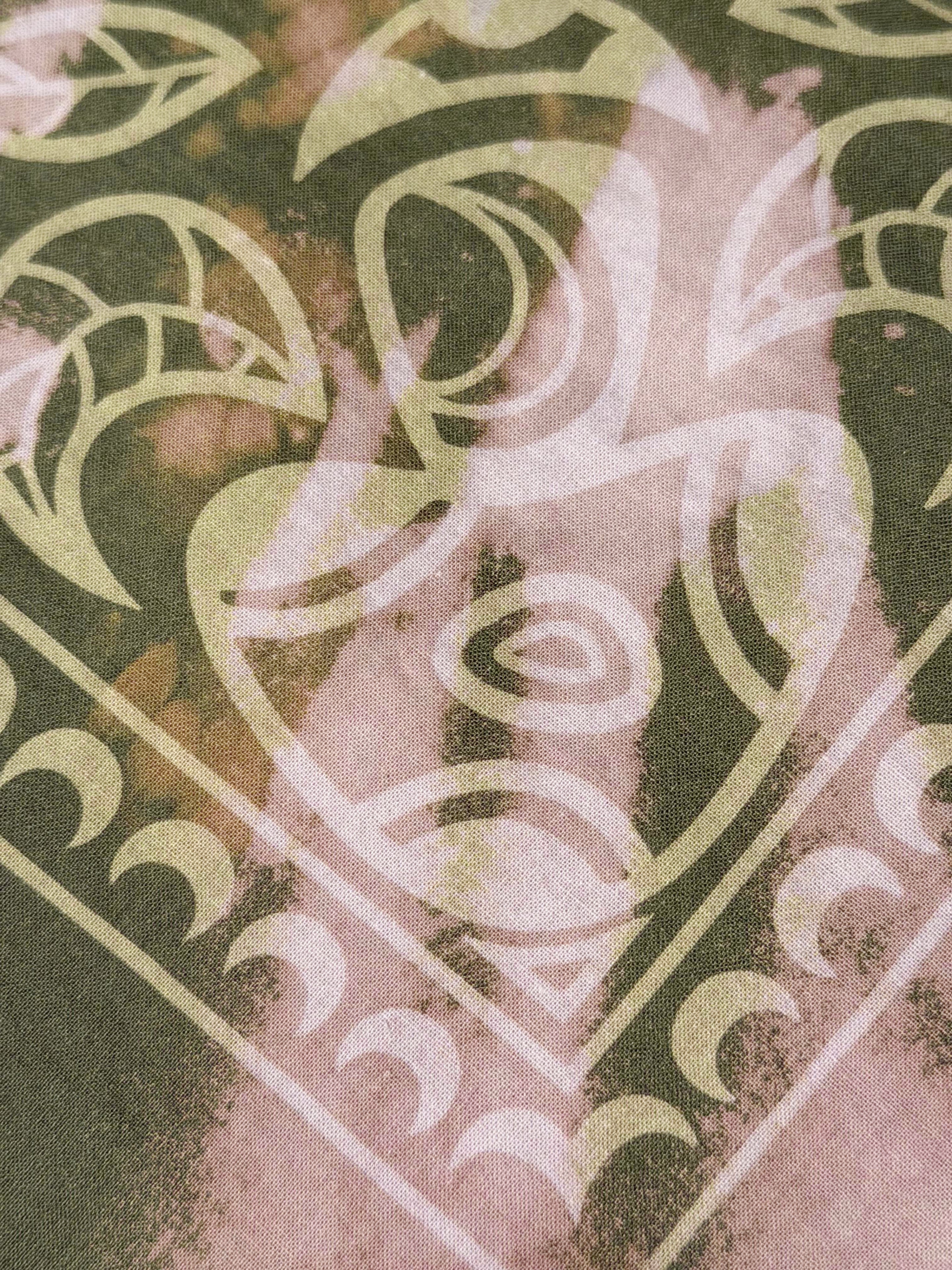 Calathea Tie-Dye Bandana